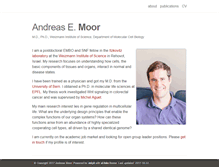 Tablet Screenshot of andreasmoor.com